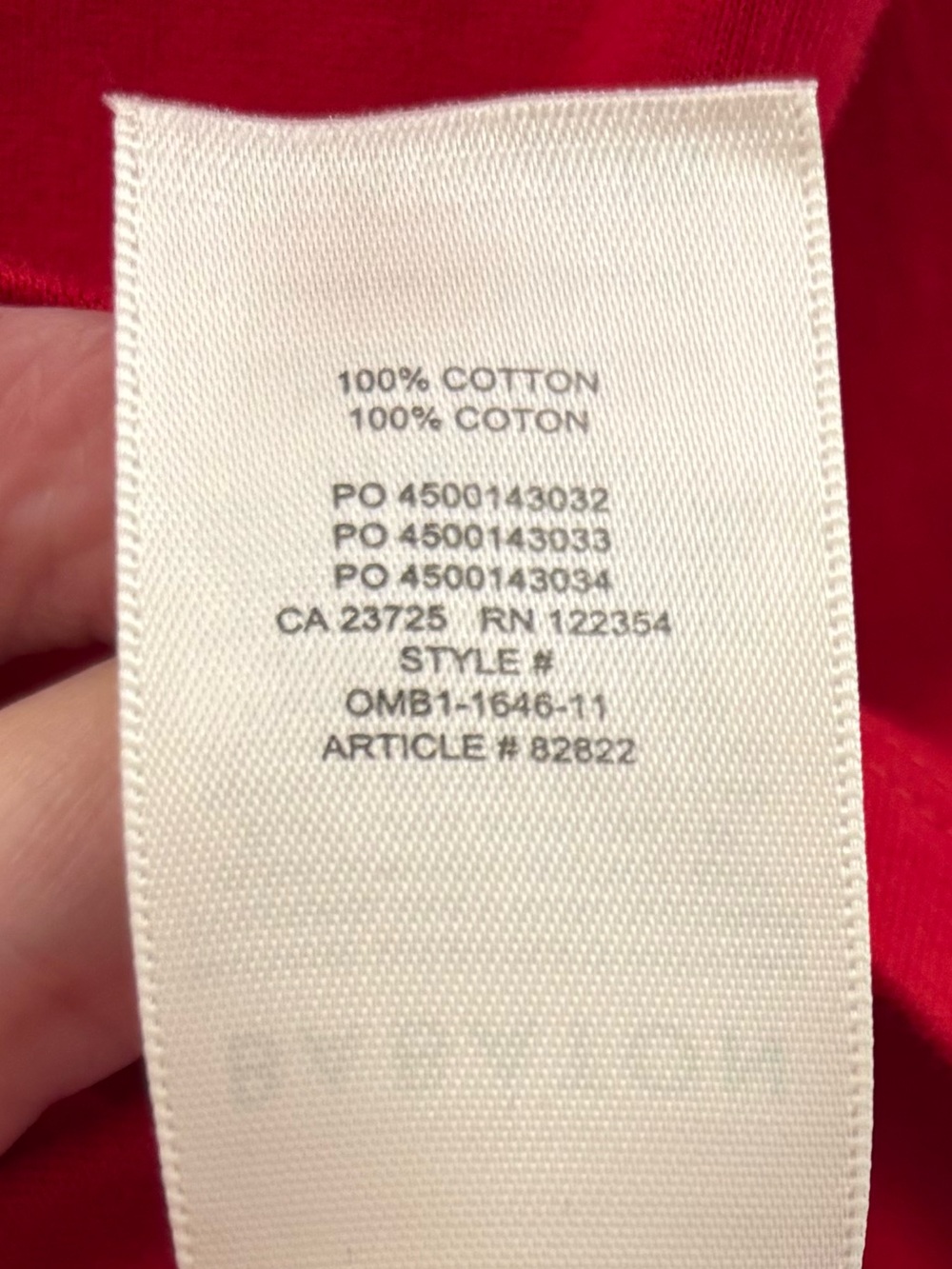 NWT Aritzia Babaton Red Cotton Top Small - Picture 10 of 10